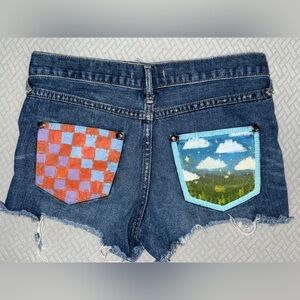 Free People Denim Shorts